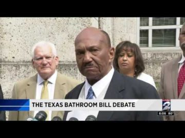 CAAP Holds Press Conference in Houston on Texas Bathroom Bill
